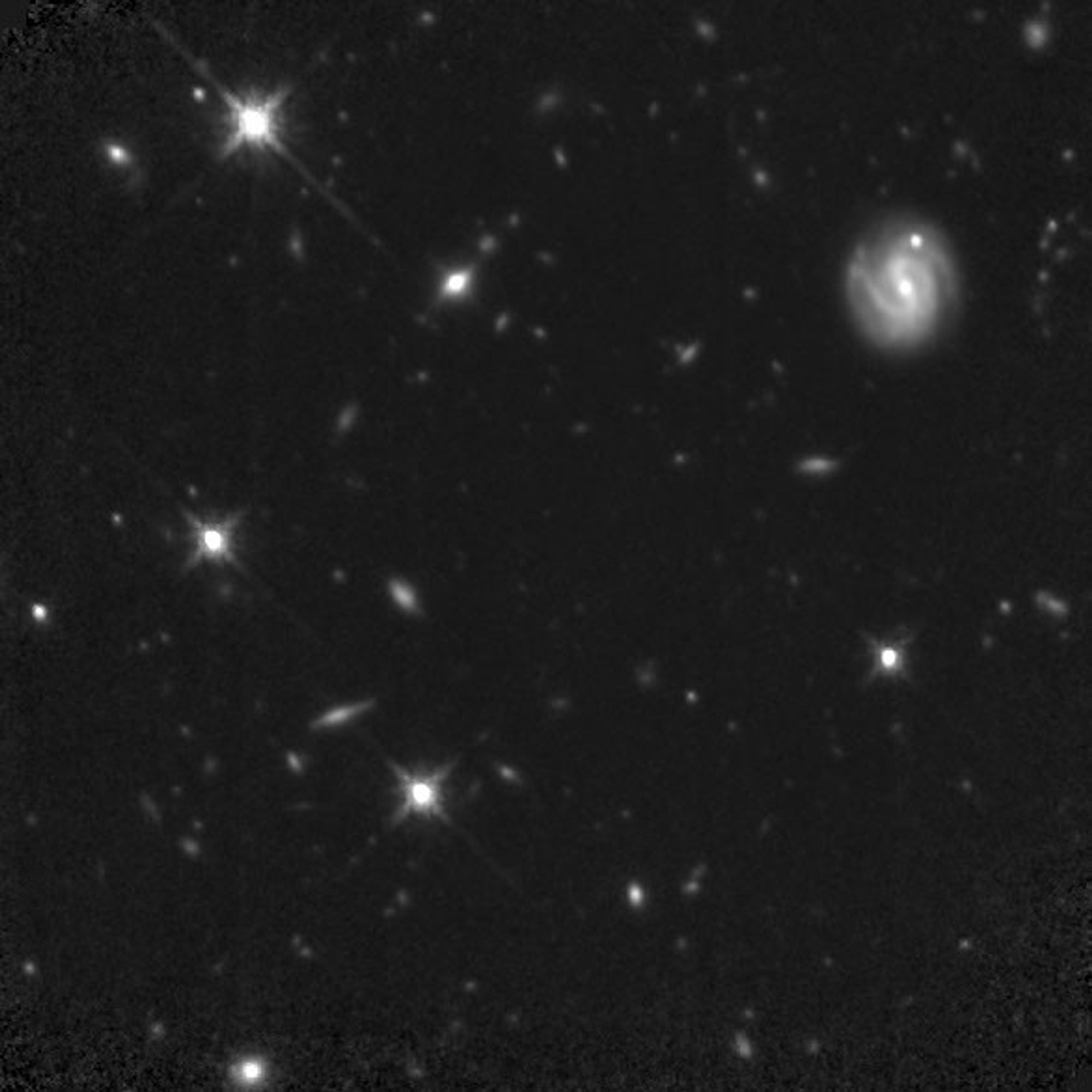 Galaxies in the Hubble Deep Field South Image