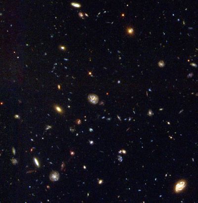 Hubble Deep Field South Unveils Myriad Galaxies