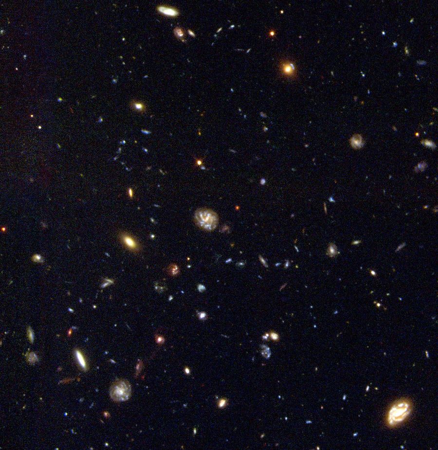 Hubble Deep Field South Unveils Myriad Galaxies