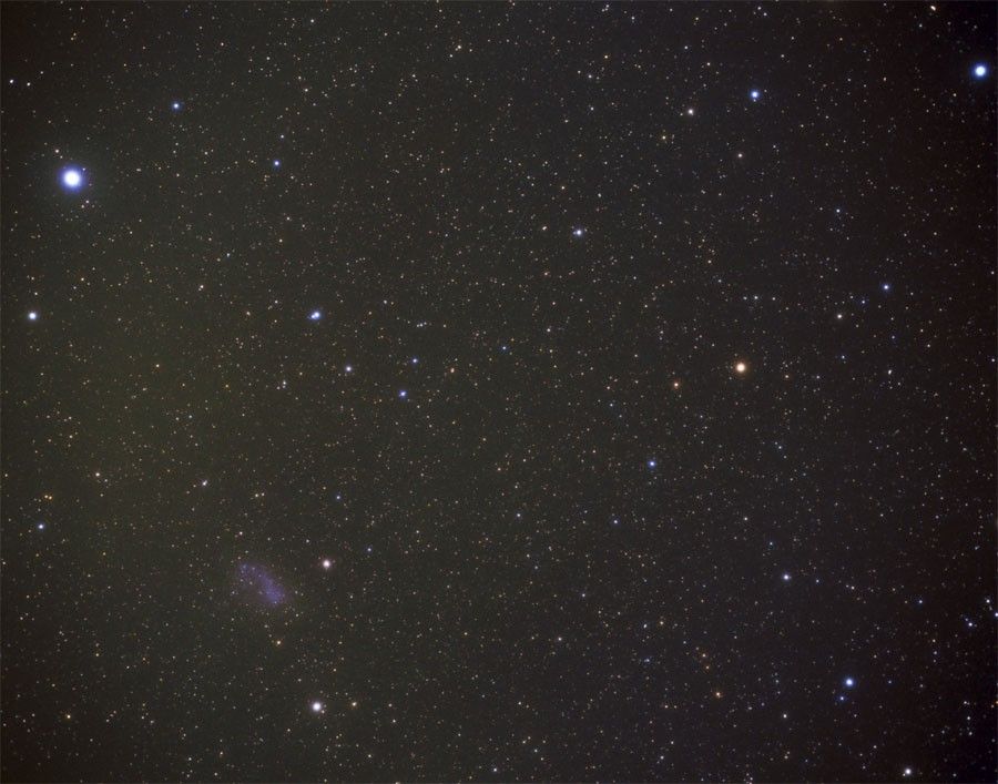 Location of the HDF South on the Sky