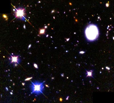 Combined Deep View of Infrared and Visible Light Galaxies