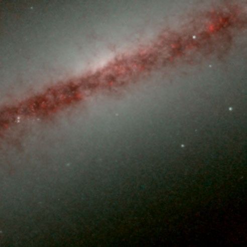 Edge-On Spiral Galaxy NGC 891