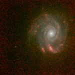 Spiral Galaxy NGC 5653 in Infrared