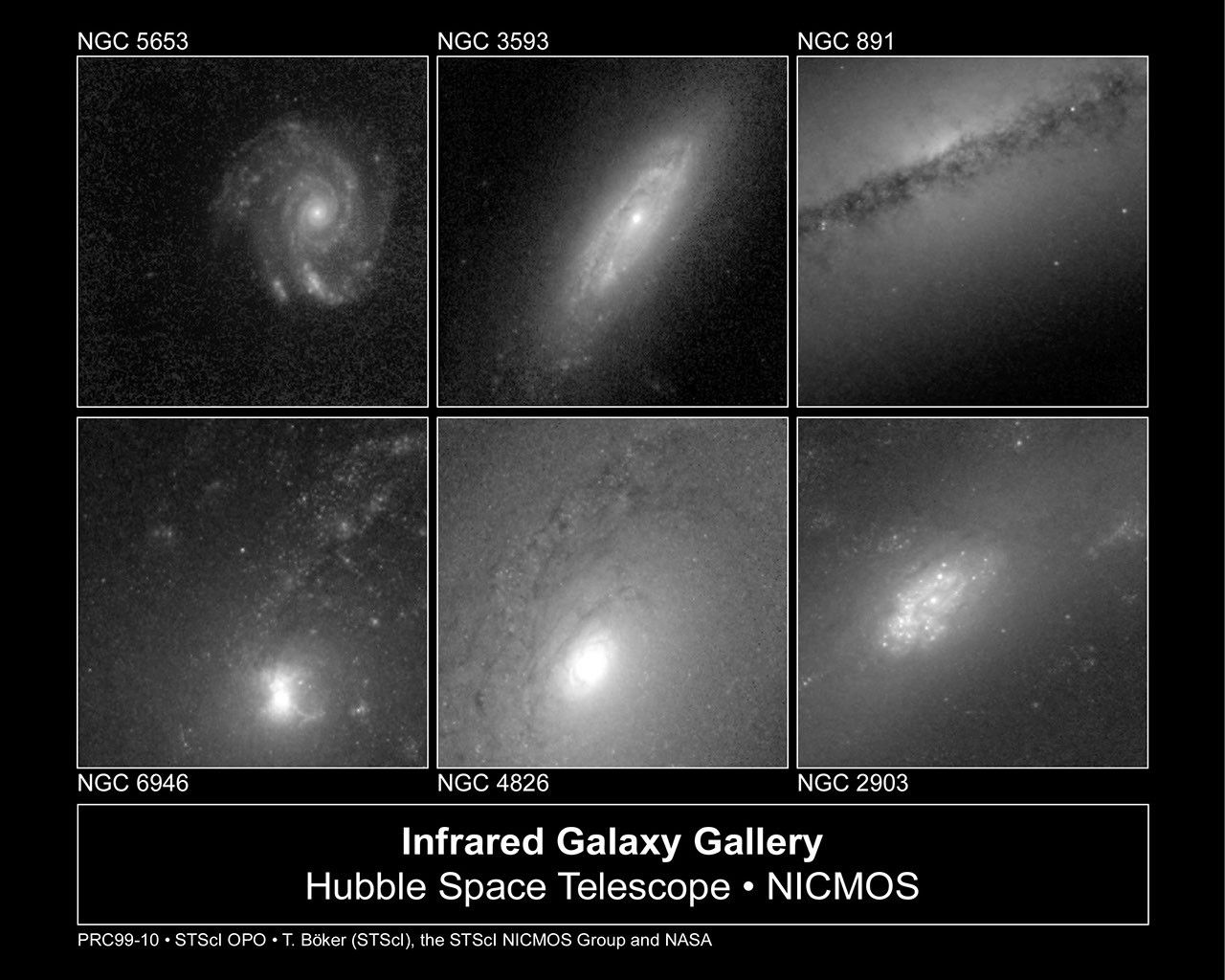 Infrared Galaxy Gallery