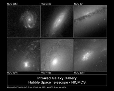 Infrared Galaxy Gallery