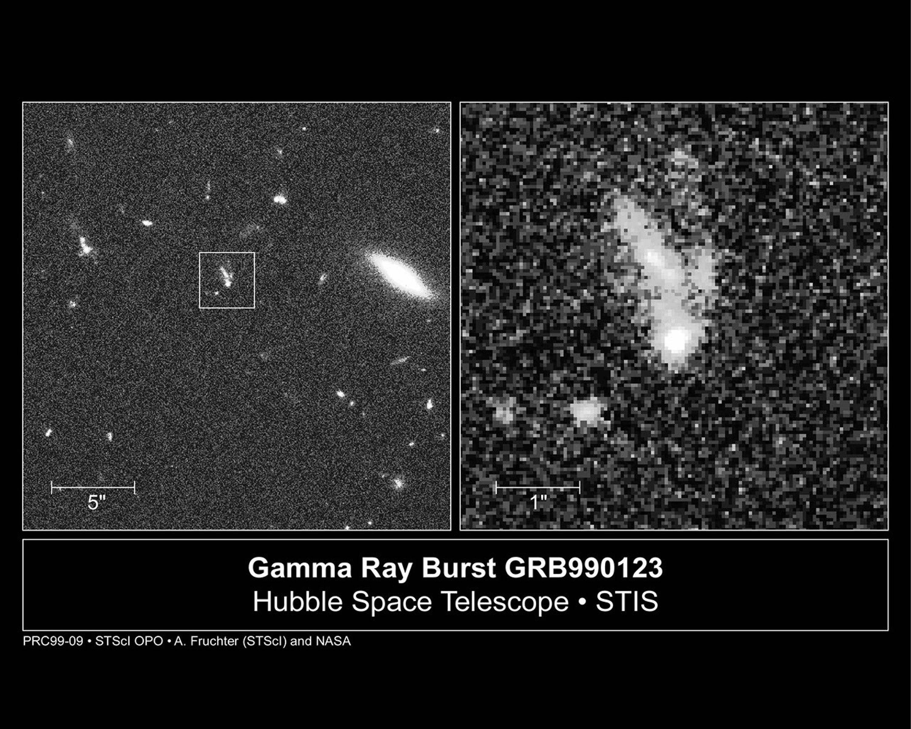 Hubble Views Home Galaxy of Record-Breaking Explosion