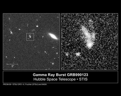 Hubble Views Home Galaxy of Record-Breaking Explosion