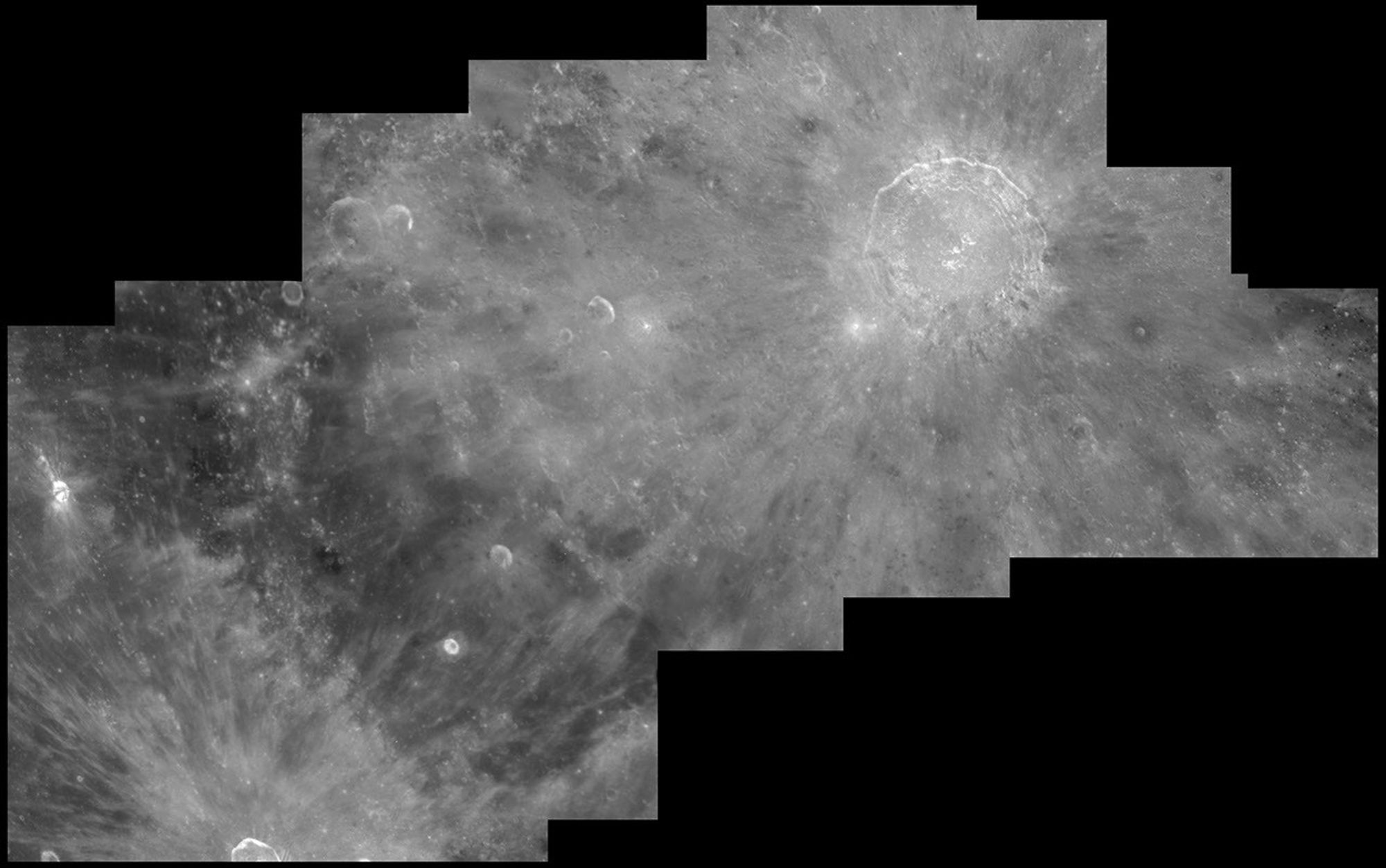 Crater Copernicus on Earth's Moon