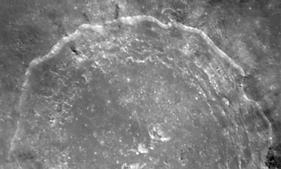 Close-Up of Crater Copernicus on Earth’s Moon