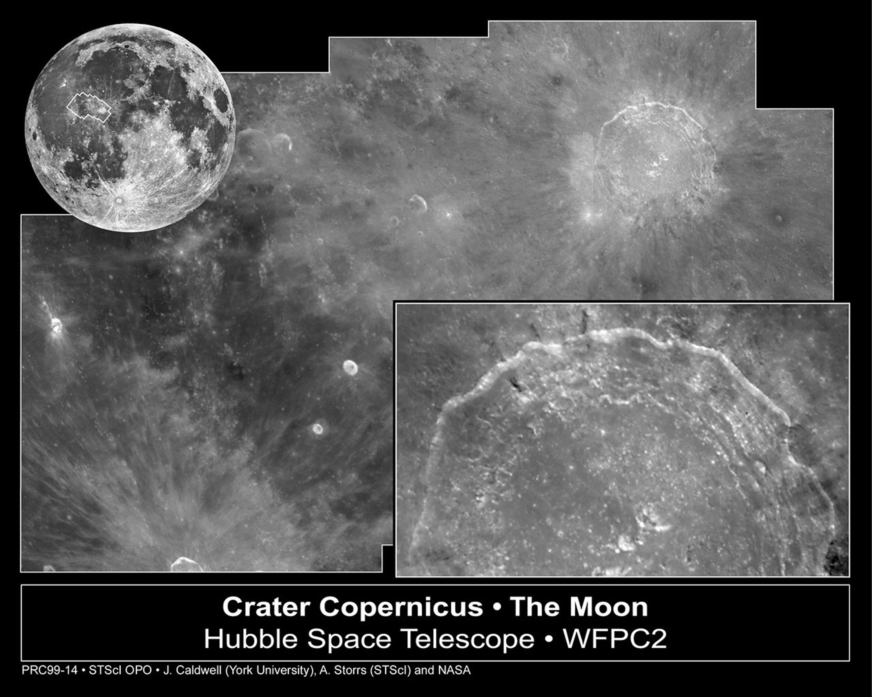 Hubble Shoots the Moon