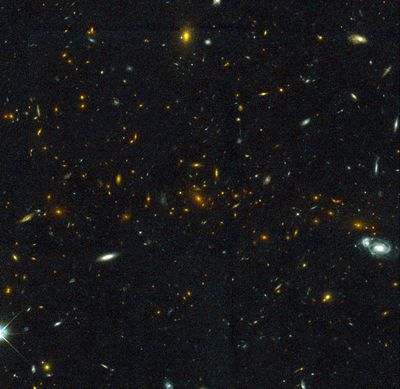 Galaxy Cluster MS1054-03