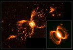Symbiotic Star in the Southern Crab Nebula (He2-104) Blows Bubbles into Space