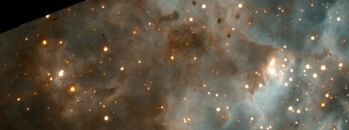 Star Cluster R136 in Nebula 30 Doradus