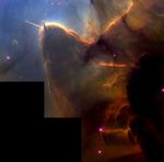 The Trifid Nebula: Stellar Nursery Torn Apart By Radiation From Nearby Star