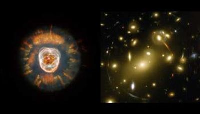 ERO Images NGC 2392 and Abell 2218