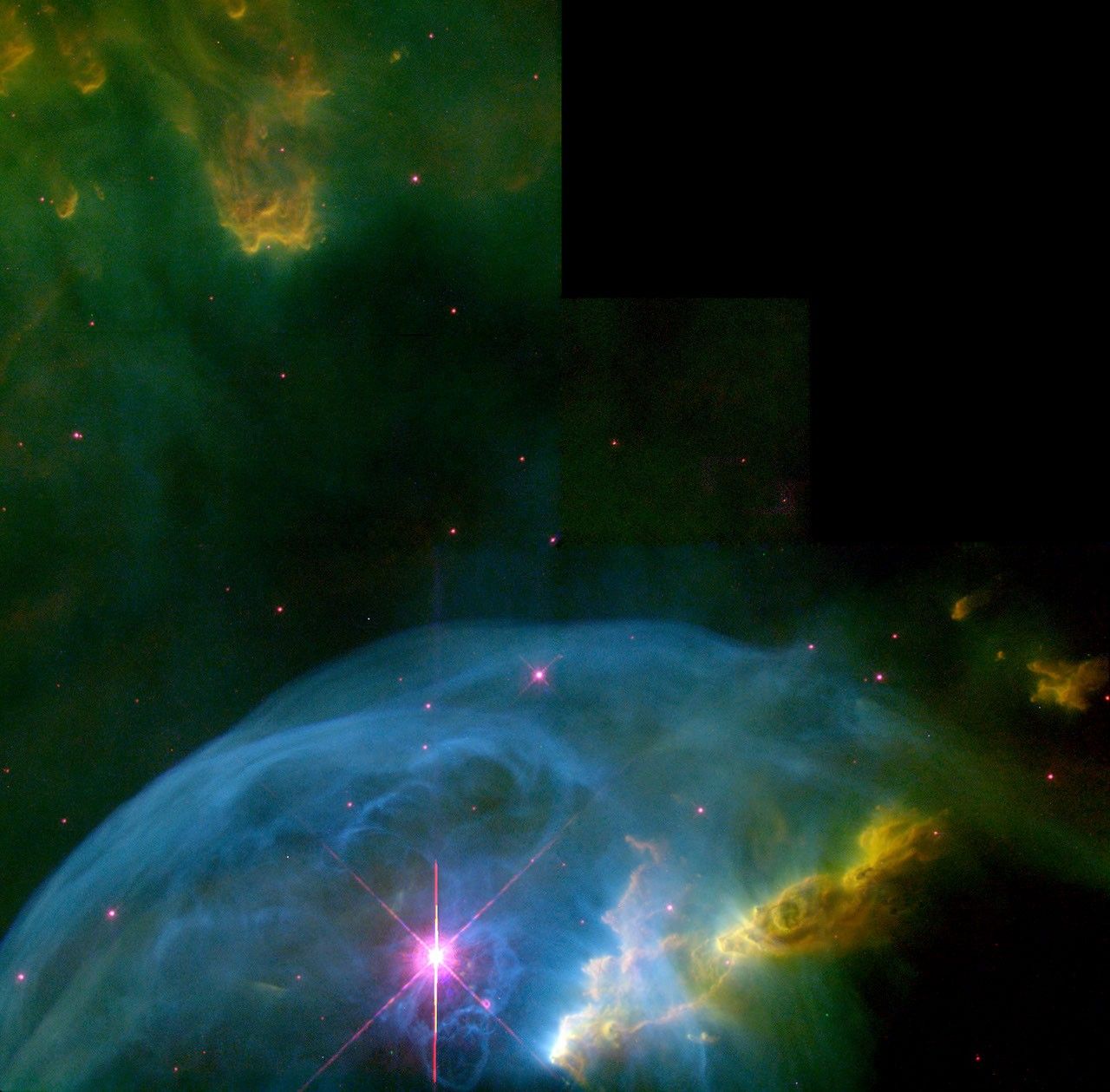The Bubble Nebula, NGC 7635 (WFPC2)
