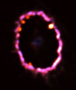 Gas Ring Around Supernova 1987A -- Feb. 2, 2000