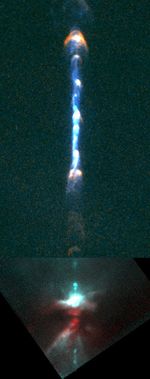 Three Stars Blast 12-Light-Year-Long Jets of Gas Into Space