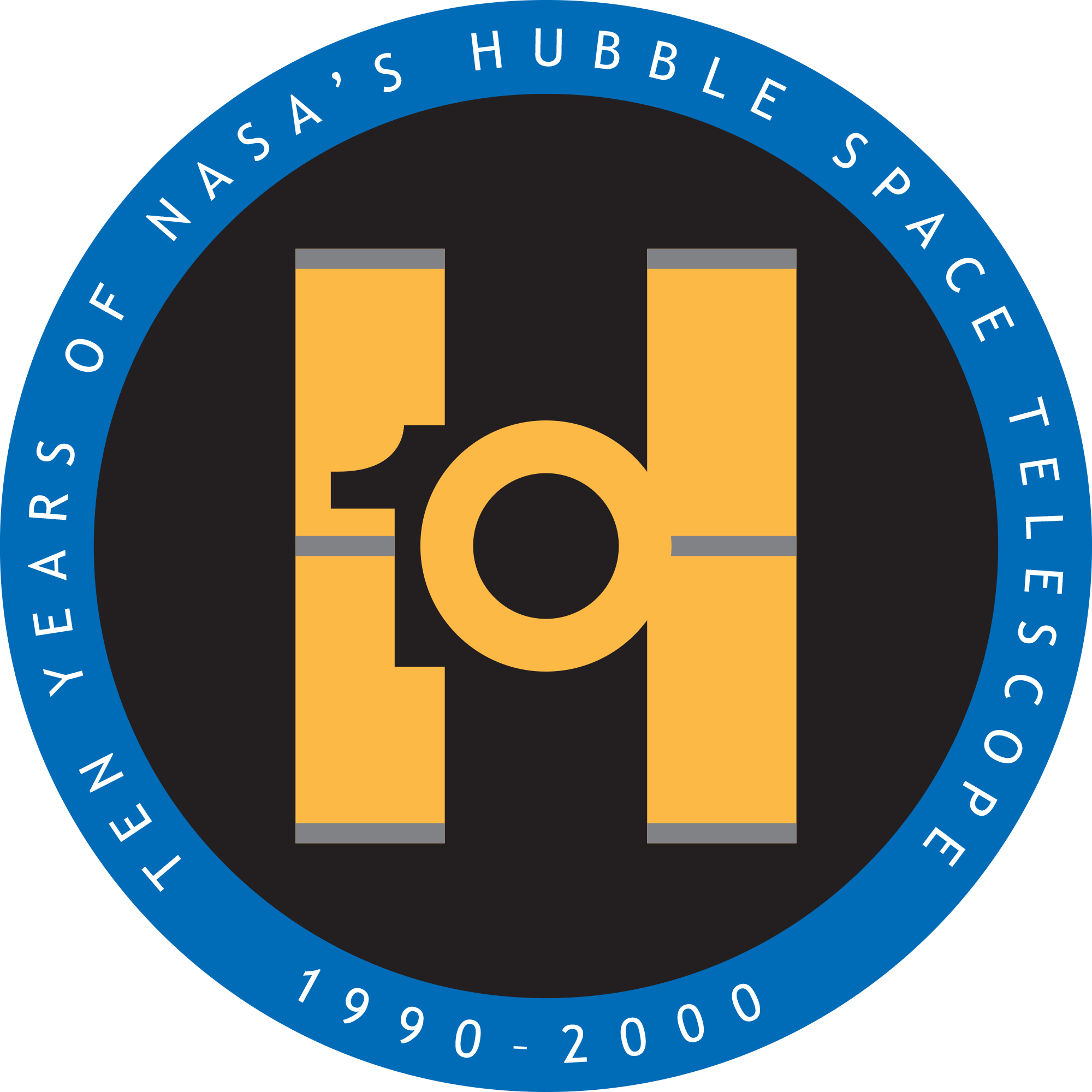 Hubble's 10th Anniversary Mark