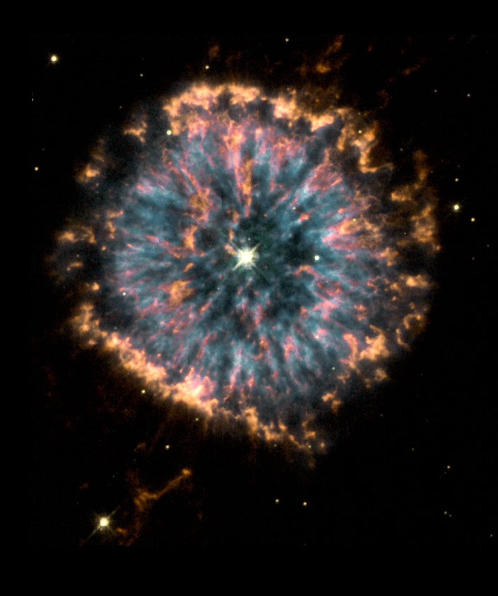The Glowing Eye of Planetary Nebula NGC 6751