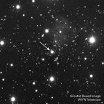 A Distant Quasar's Brilliant Light