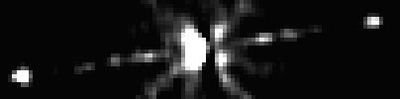 Flaring Disk in Mystery Object He 2-90