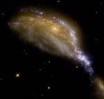 A Bird's Eye View of a Galaxy Collision
