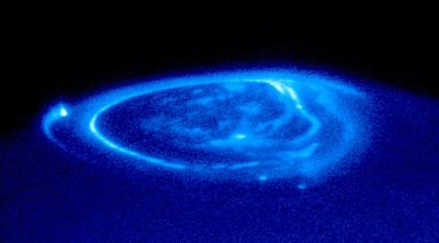 Aurora Crowns Jupiter’s North Pole
