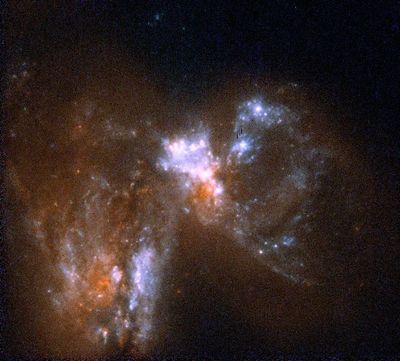A Cosmic Collision Between Two Galaxies, UGC 06471 and UGC 06472