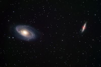 Nearby Galaxy M82