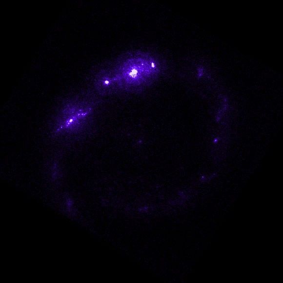 Galaxy NGC 1512 in Ultraviolet Light