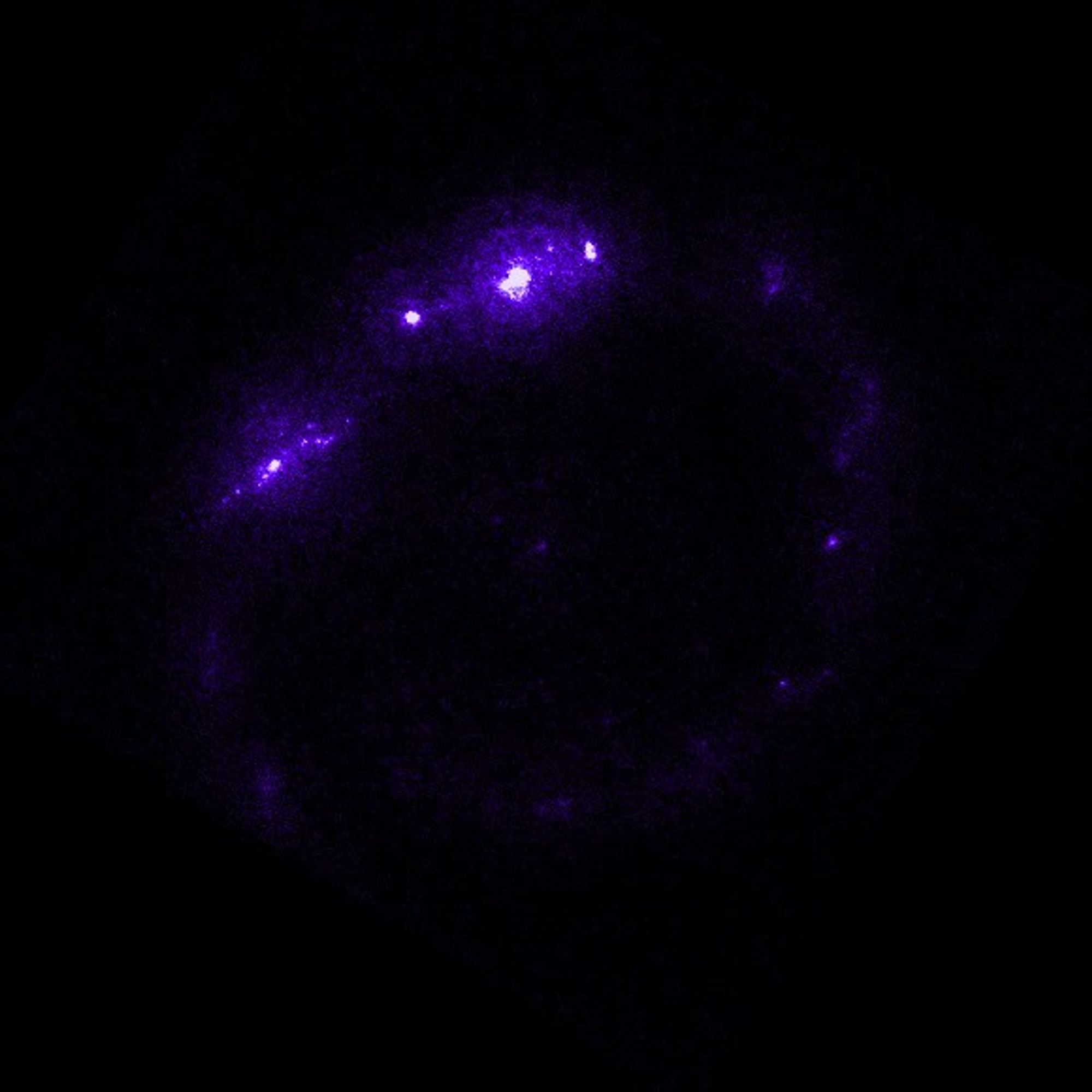 Galaxy NGC 1512 in Ultraviolet Light