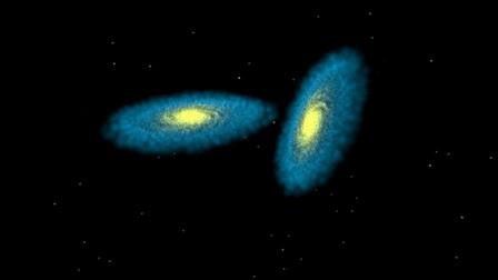 Galactic Collision Simulation