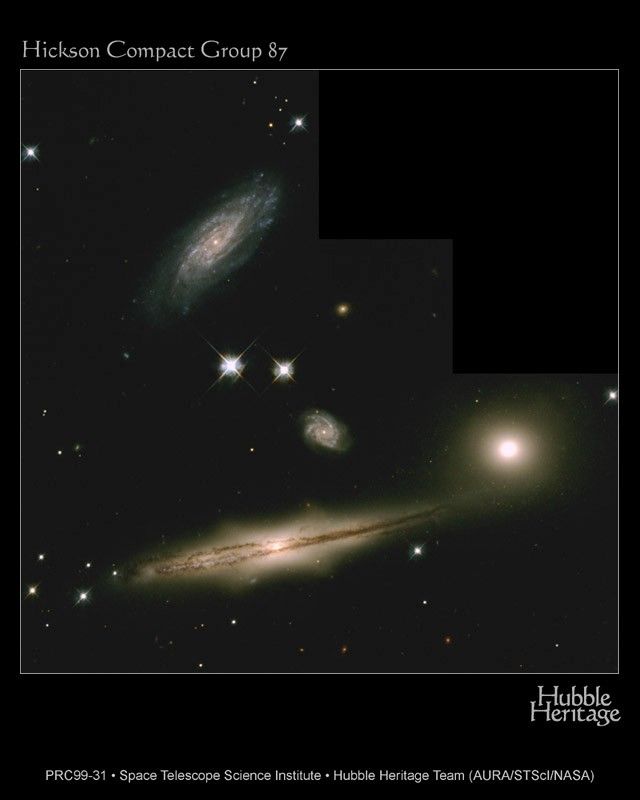 Hickson Compact Group 87: A Group of Four Galaxies