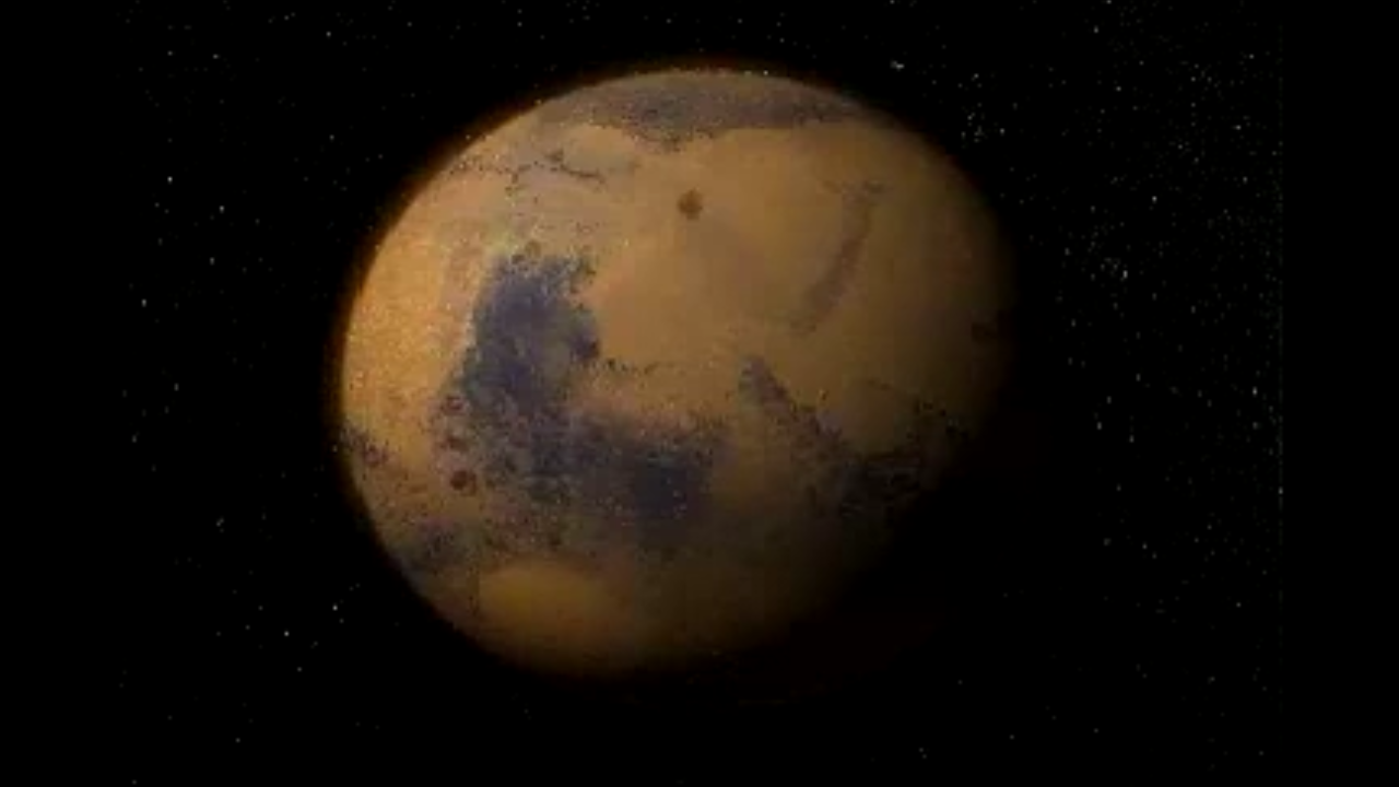 Animation of the Storm on Mars
