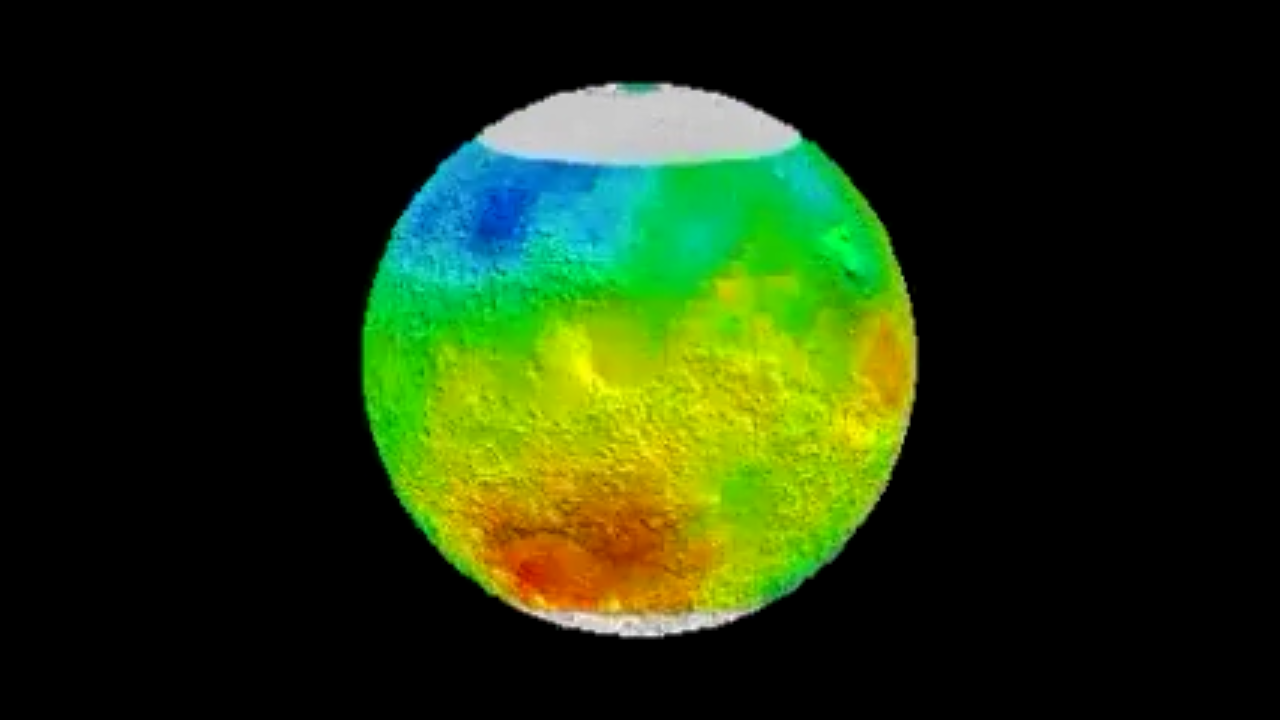 Animation from the Thermal Emission Spectrograph (10 frames per second )