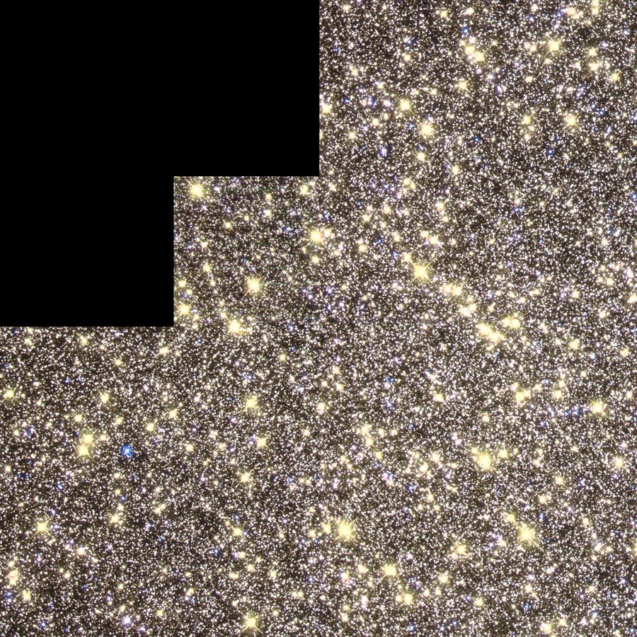 Peering into the Core of Globular Cluster Omega Centauri
