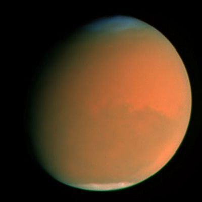 Dust Storm Engulfs Mars