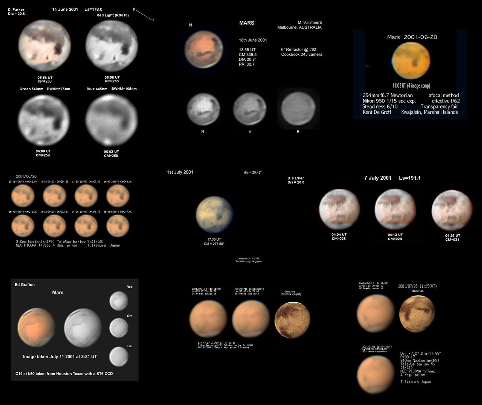 Amateur Images from Marswatch