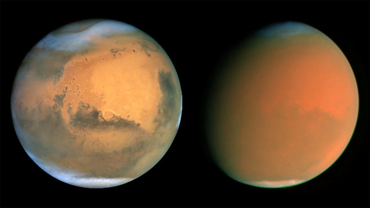 A Global Dust Storm on Mars