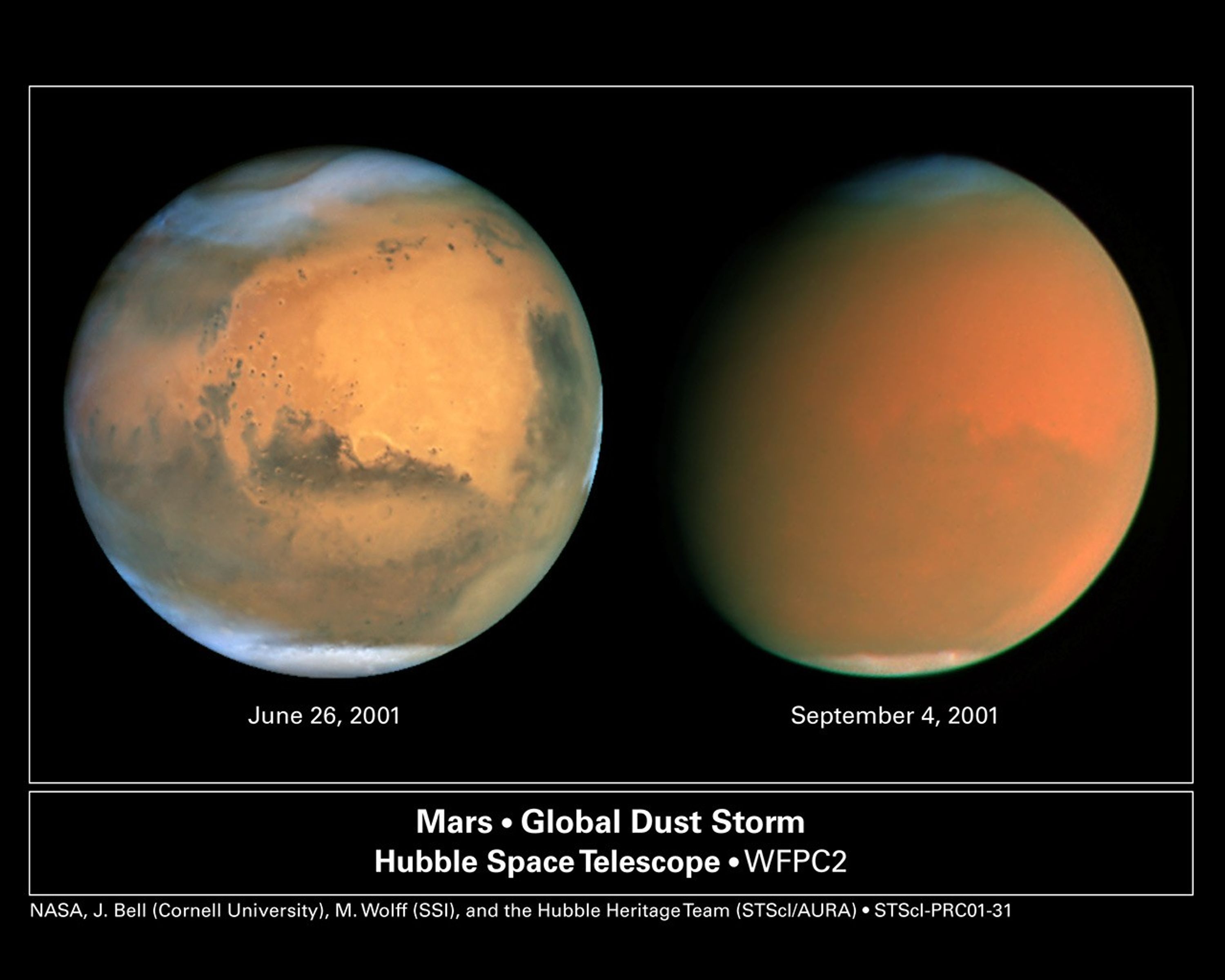 Scientists Track "Perfect Storm" on Mars