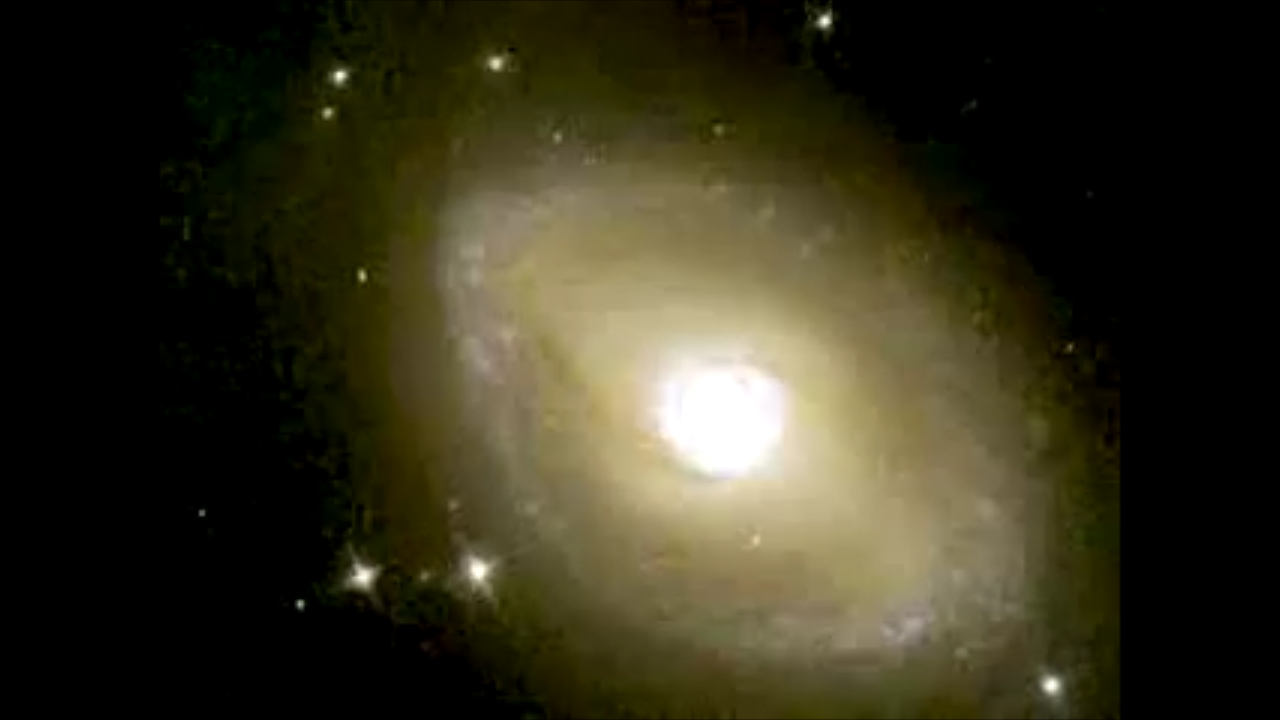 Galaxy NGC 6782 Animation