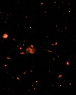 ACS Z-band Simulation of Primordial Galaxies (Annotated)
