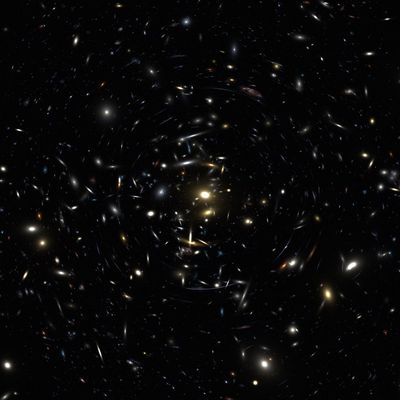 Galaxy Cluster Imaged by ACS/WFC (Simulation)