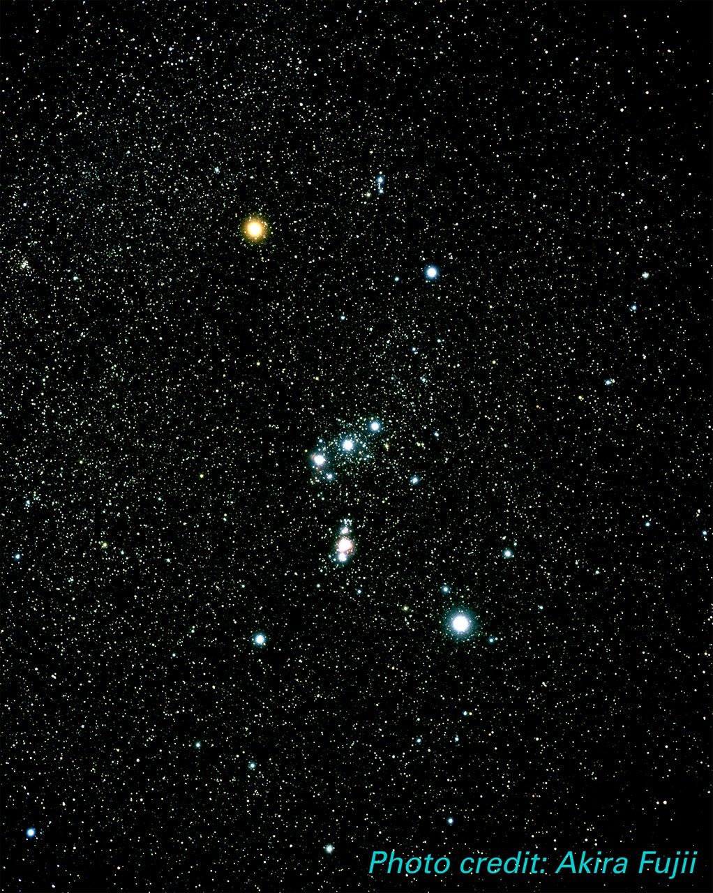 Orion Constellation Star Field