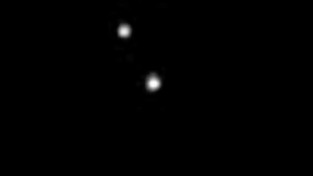Animation Representing the Path of Binary Kuiper Belt Object 1998 WW31