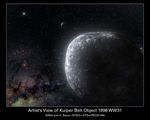 Artist's View of Kuiper Belt Object 1998 WW31