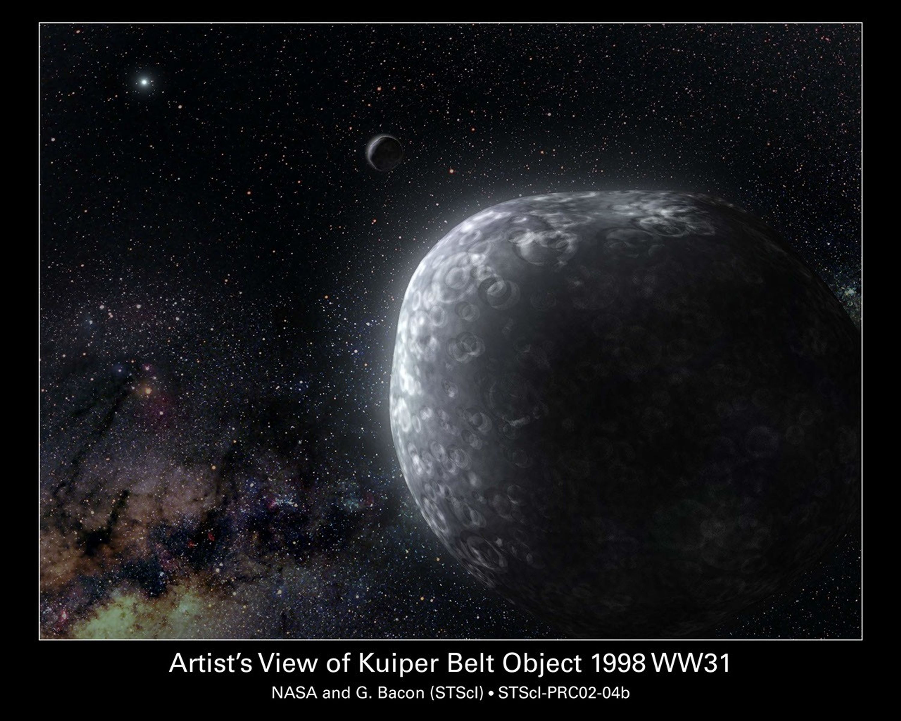 Artist's View of Kuiper Belt Object 1998 WW31