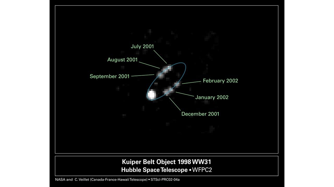 Hubble Hunts Down Binary Objects at the Fringe of Our Solar System