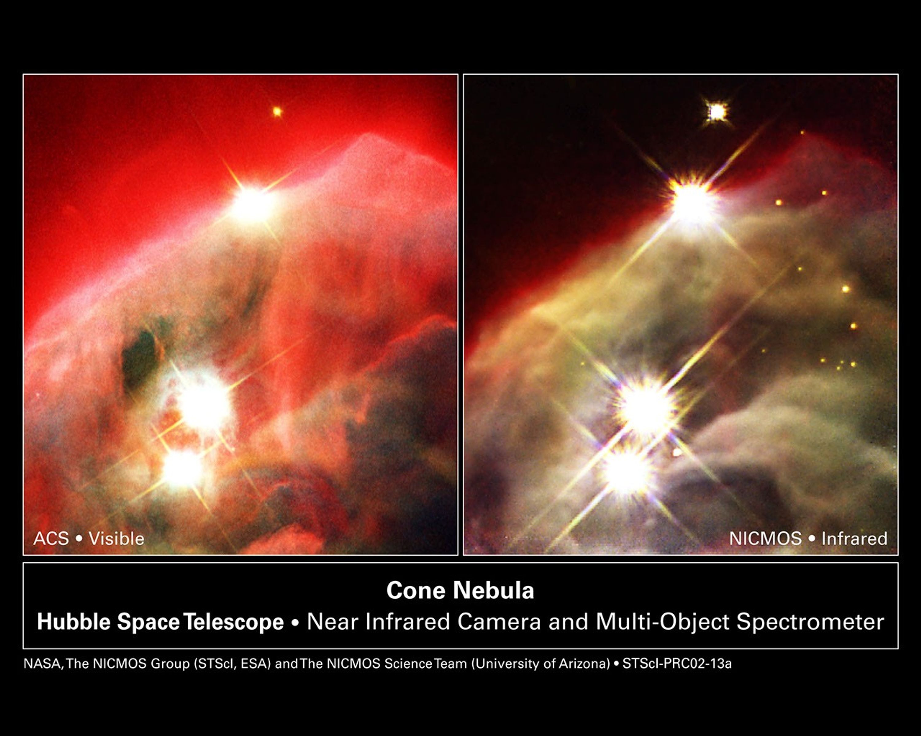 Nicmos Peels Away Layers of Dust to Show Inner Region of Dusty Nebula